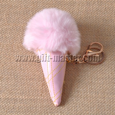 Lovely Handbag Accessories,Backpack Keychain,Ice Cream Shape Keychain