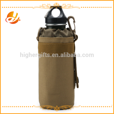 Tactical Military Water Bottle Pouch Outdoors 600D Nylon Molle Kettle Bag Holder